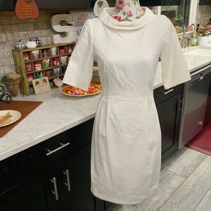 Boden White Dress